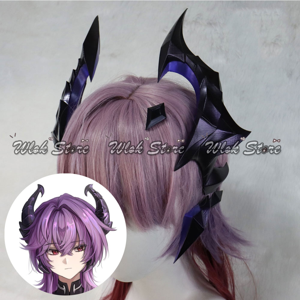 Cosplay Anime Female Characters - アニメゲーム原神インパクトデュリンコスプレ帽子 PLA 角小道具男性女性ハロウィンパーティーカーニバルロールプレイアクセサリー