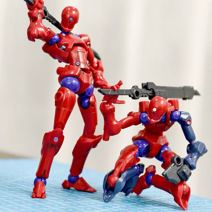 Good Smile Company Figma - 在庫ありオリジナルシェイクメインルと3min-A組み立てモデルキットロボットアクションフィギュアコレクションプラスチックモデルキット像おもちゃギフト