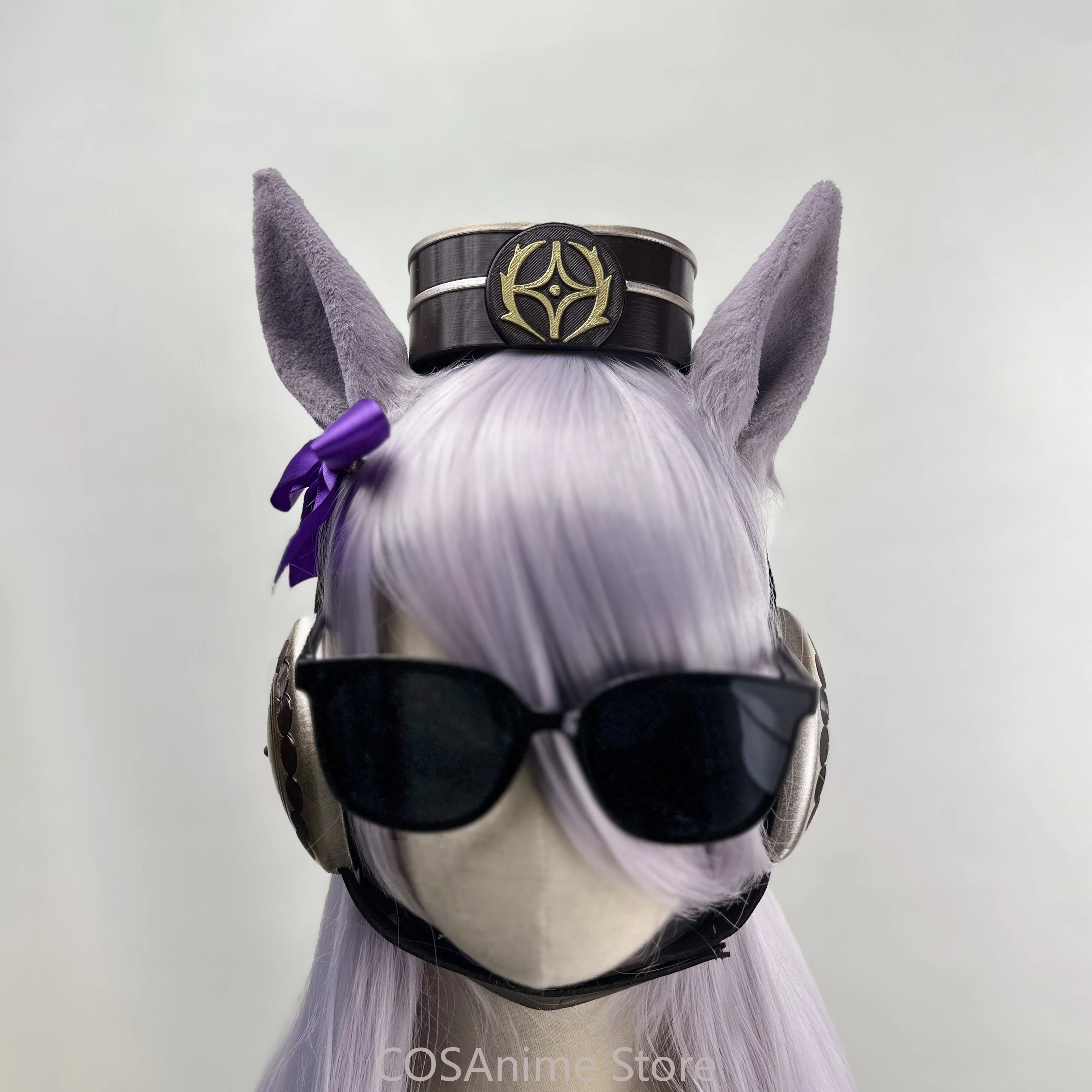 Cosplay Anime Female Characters - プリティーダービーゴールドシップアニメゲームコスプレ耳動物耳コスプレ小道具帽子ヘアバンドヘアピンロールプレイハロウィンギフト
