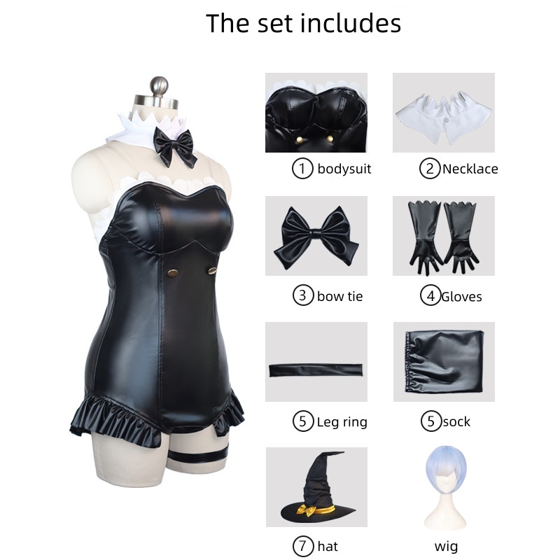 Re:ゼロから始める異世界生活 レム コスプレ衣装 魔法の魔 - Anime Cosplay Rem のレビューと価格