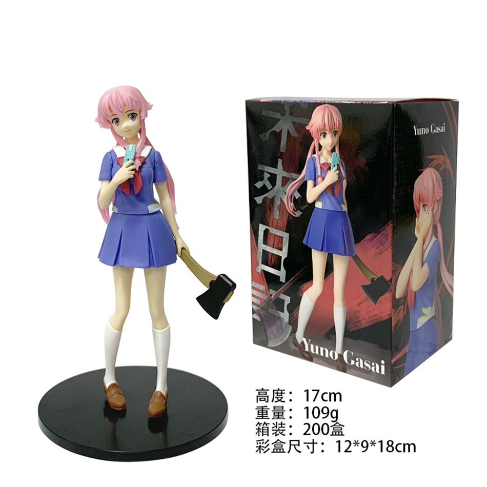 17cm未来日記ミライ日記我彩由乃アニメ制服ドレス立ち姿アク - Good Smile Company Figma のレビューと価格