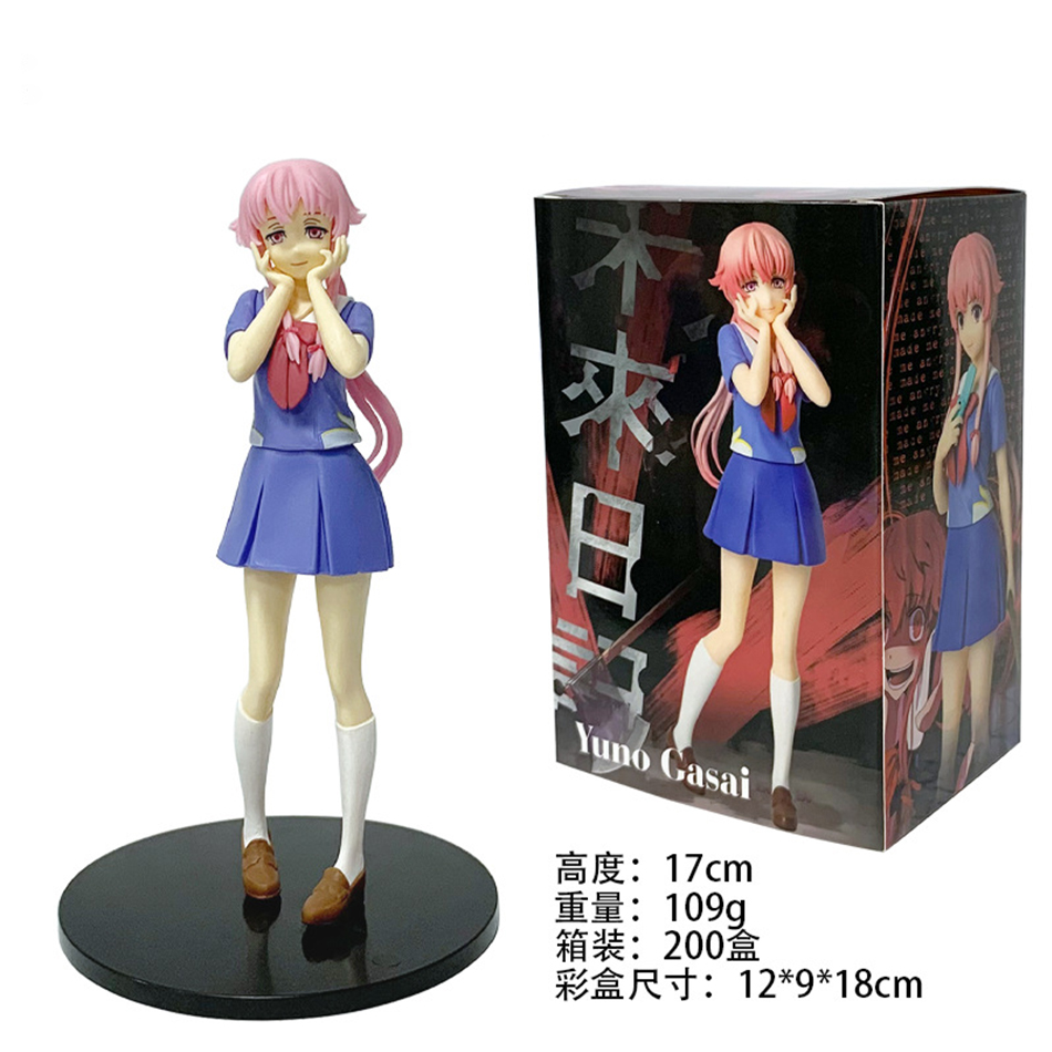 17cm未来日記ミライ日記我彩由乃アニメ制服ドレス立ち姿アク - Good Smile Company Figma のレビューと価格