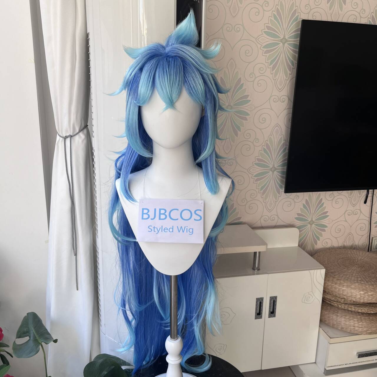 [スタイリッシュウィッグ]イディアコスプレウィッグアニメツイ - Anime Cosplay Mujer のレビューと価格