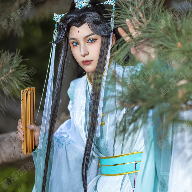 シーシンシュアン コスプレ衣装 風師娘 漢服 アニメ 天官賜 - Anime Cosplay Ladies のレビューと価格