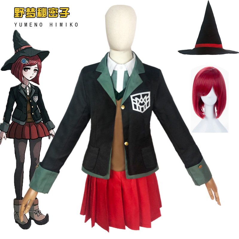アニメダンガンロンパマジシャン夢野卑弥呼女子学生服ハロウィン - Anime Cosplay Girlfriend のレビューと価格