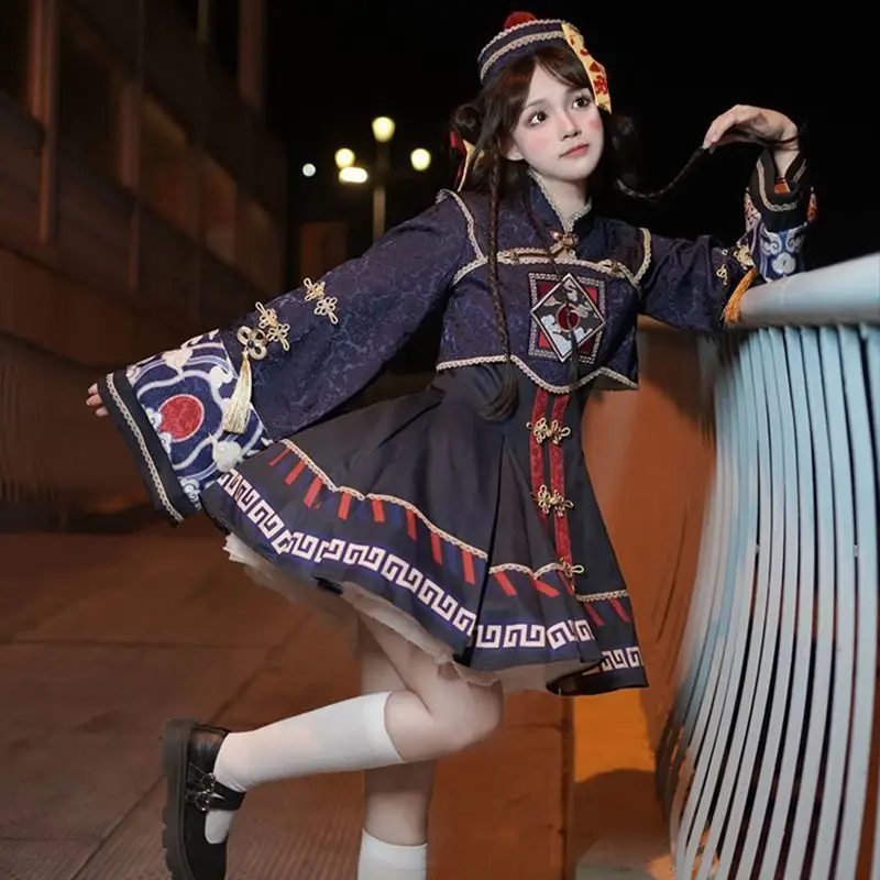 ロリータ中国風の甘いドレスかわいいアニメゾンビガールコスプレ - Anime Cosplay Girlfriend のレビューと価格