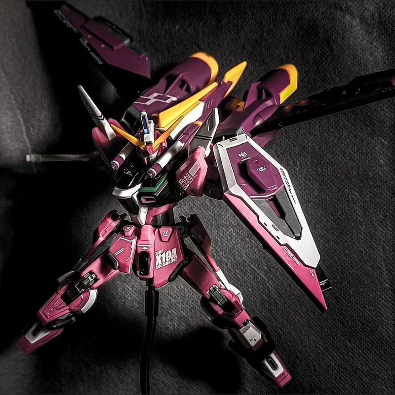 XD HG 1/144 ZGMF-X19A 無限正義アセンブ - Bandai Gundam Rg のレビューと価格