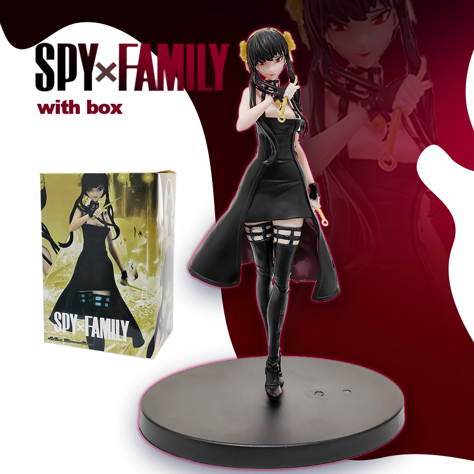 アニメフィギュア SPY×FAMILY 16cm ヨル・フォ - Anime Cosplay Yor Forger のレビューと価格