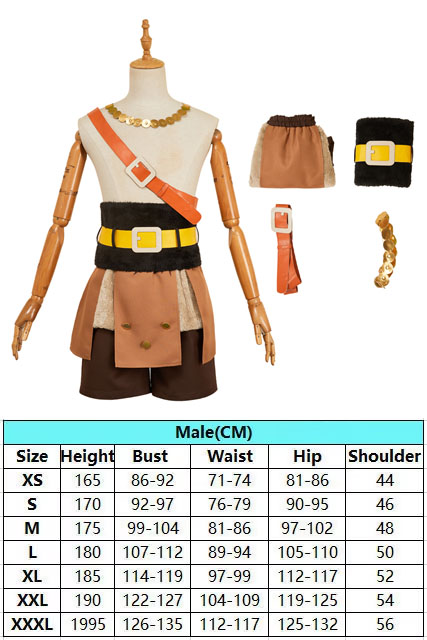 エルバフ変装ファンタジールフィコスプレ衣装マント革スーツ大人 - Anime Cosplay Luffy のレビューと価格