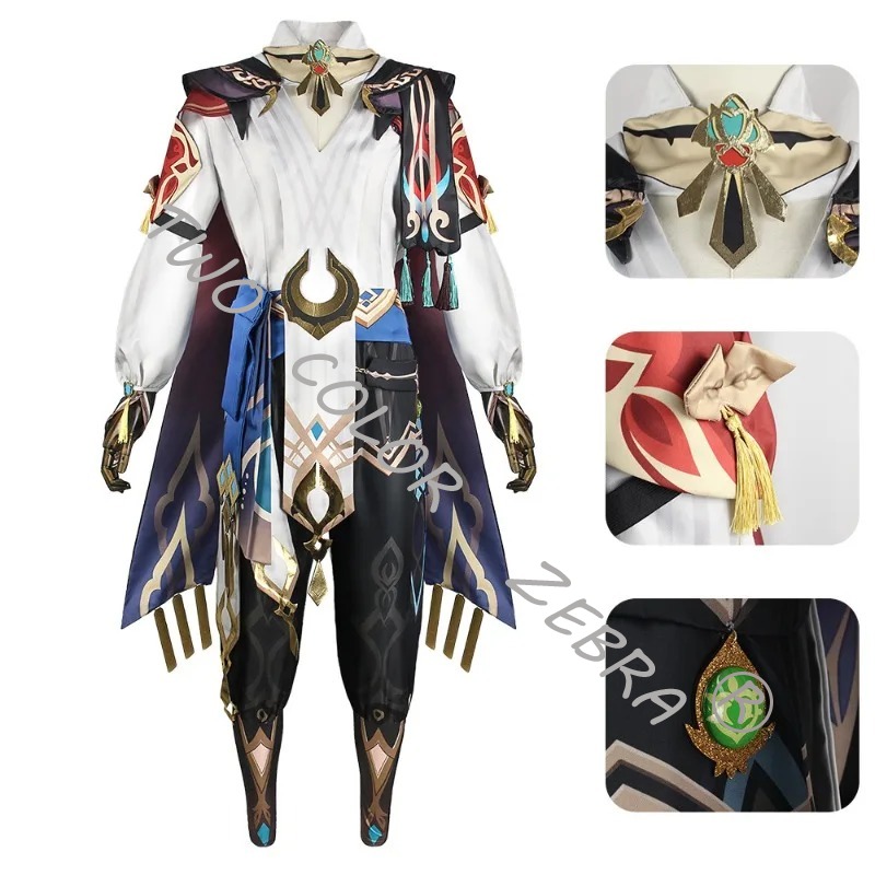 Spiel Genshin Impact Kaveh コスプ - Anime Cosplay Kostüm のレビューと価格