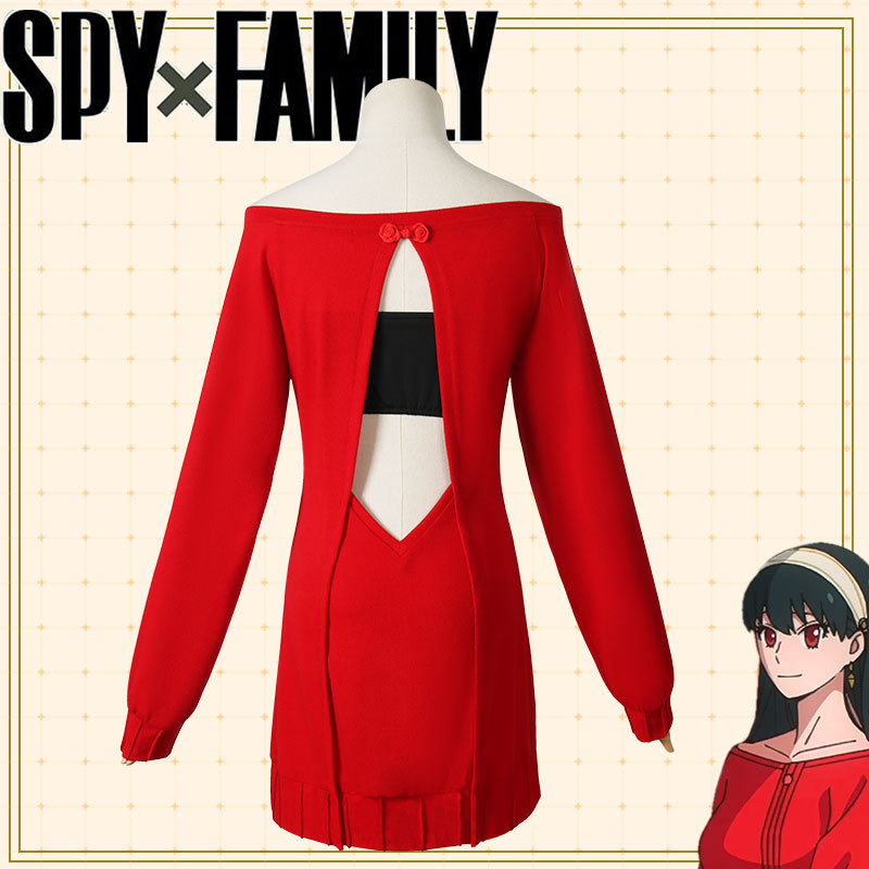 アニメスパイ X ファミリー ヨル・フォージャー コスプレ衣 - Anime Cosplay Yor のレビューと価格