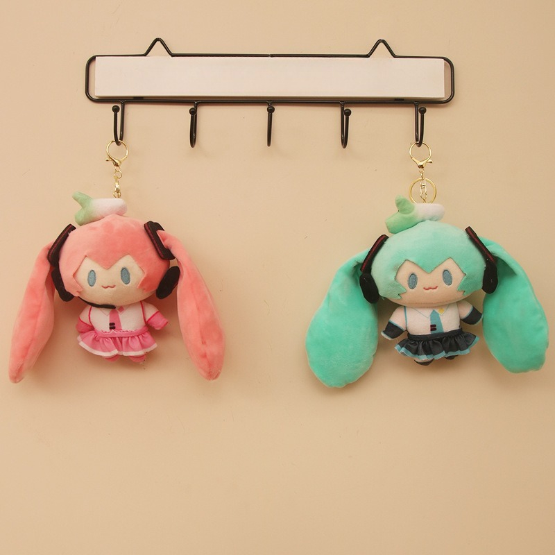 初音ミクぬいぐるみキーホルダー　可愛いミクアニメコレクション - Anime Cosplay Girlfriend のレビューと価格