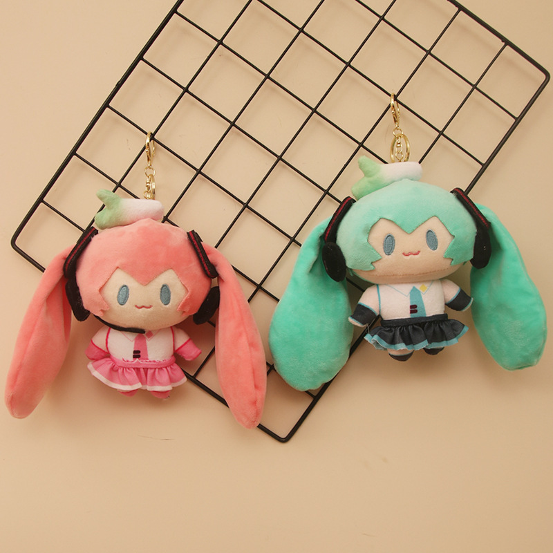 初音ミクぬいぐるみキーホルダー　可愛いミクアニメコレクション - Anime Cosplay Girlfriend のレビューと価格