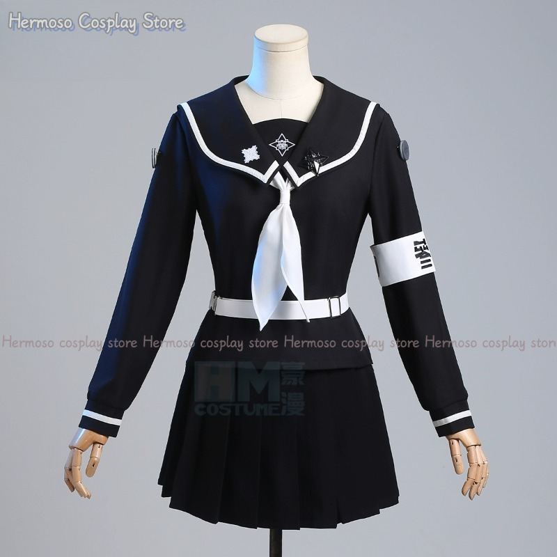 アニメゲーム百人の日本少女アメミヤダルミコスプレゴス制服ウィ - Anime Cosplay Black Girl のレビューと価格