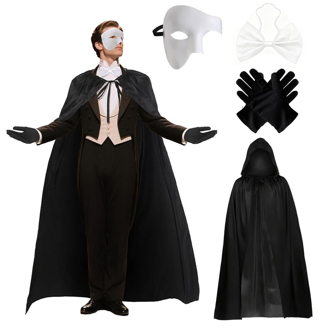 4点セット ゴシックマジシャン ドレスアップセット ハーフフ - Anime Cosplay Face のレビューと価格