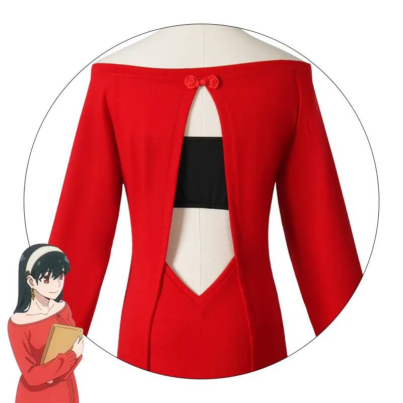 アニメファミリーコスプレヨールフォージャーヨールブライヤーコ - Anime Cosplay Yor Forger のレビューと価格