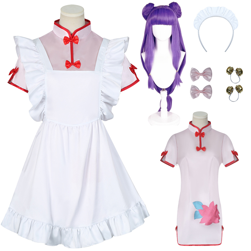 シャンプーコスプレらんま1/2コスプレ衣装ウィッグ女性チャイ - Anime Cosplay Mujer のレビューと価格