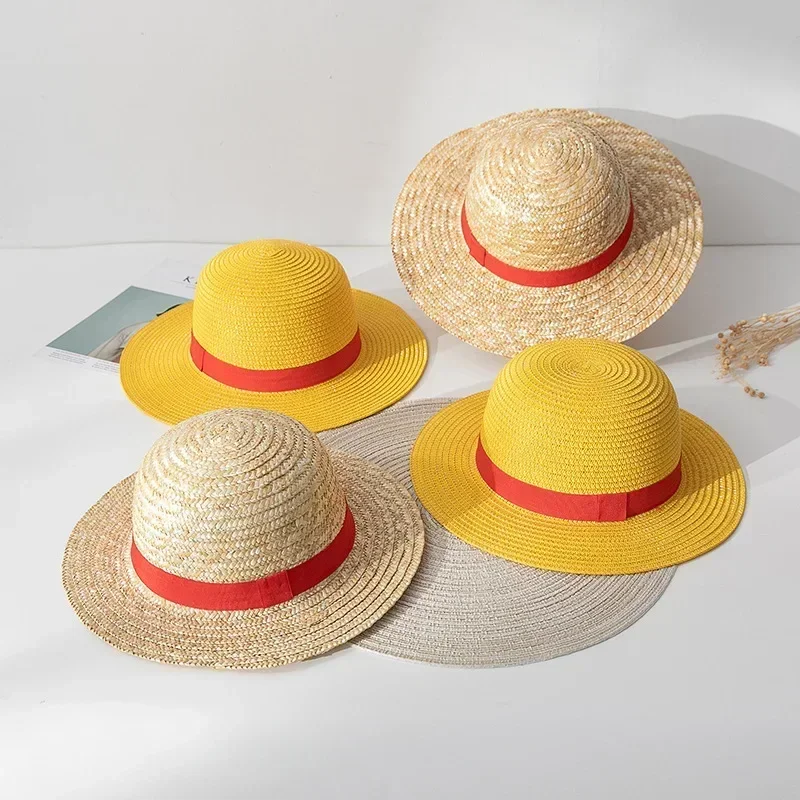 麦わら帽子アニメコスプレ小道具ルフィキャップロールプレイ漫画 - One Piece Straw Hat のレビューと価格