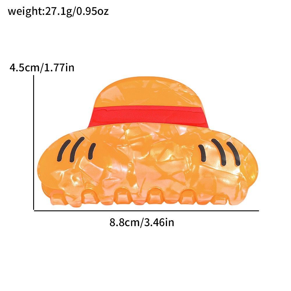 新しいワンピース ルフィ帽子ヘアクリップ漫画アニメキャラクタ - Anime Cosplay Luffy のレビューと価格