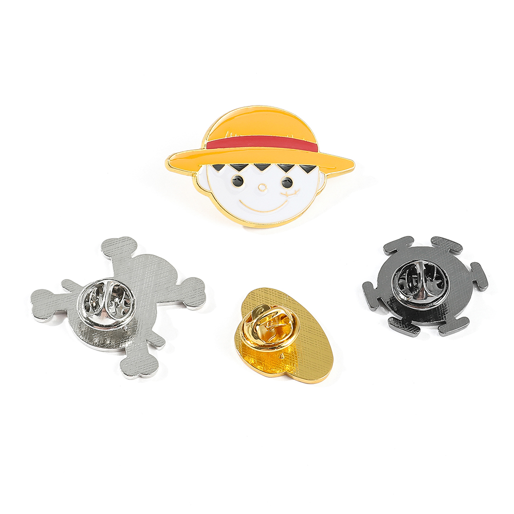 5個入り キャラクタープロップ ブローチ アニメ D.ルフィ - Anime Cosplay Luffy のレビューと価格