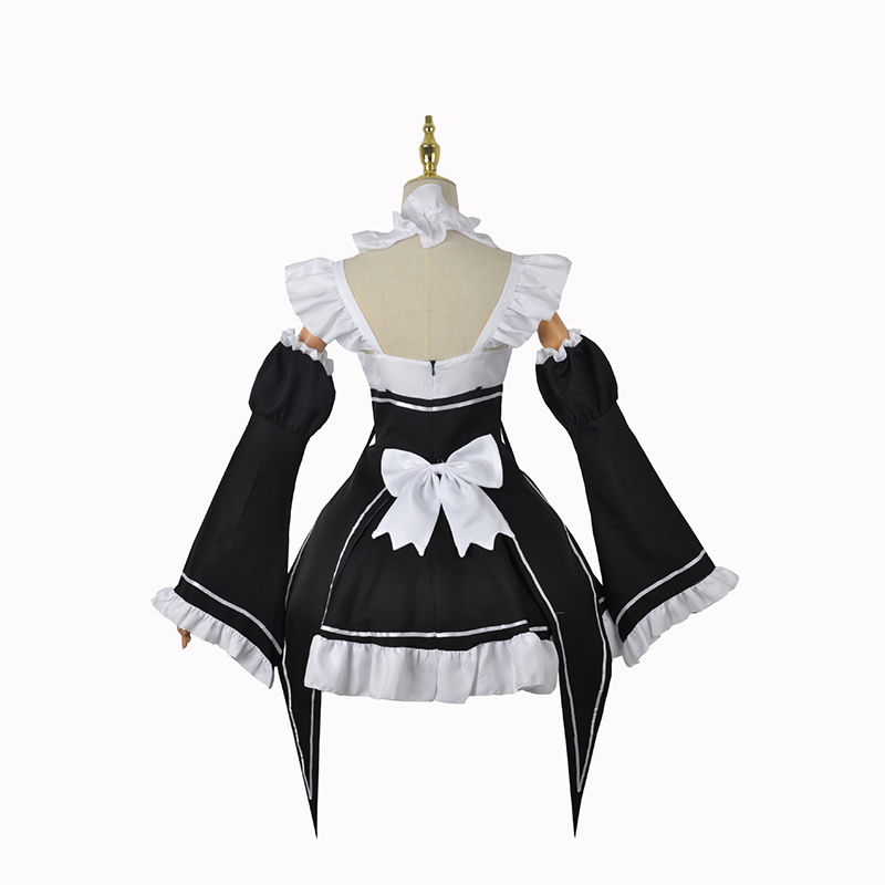 アニメ ラム レム ロリータメイド コスプレ衣装 Re:ゼロ - Anime Cosplay Rem のレビューと価格