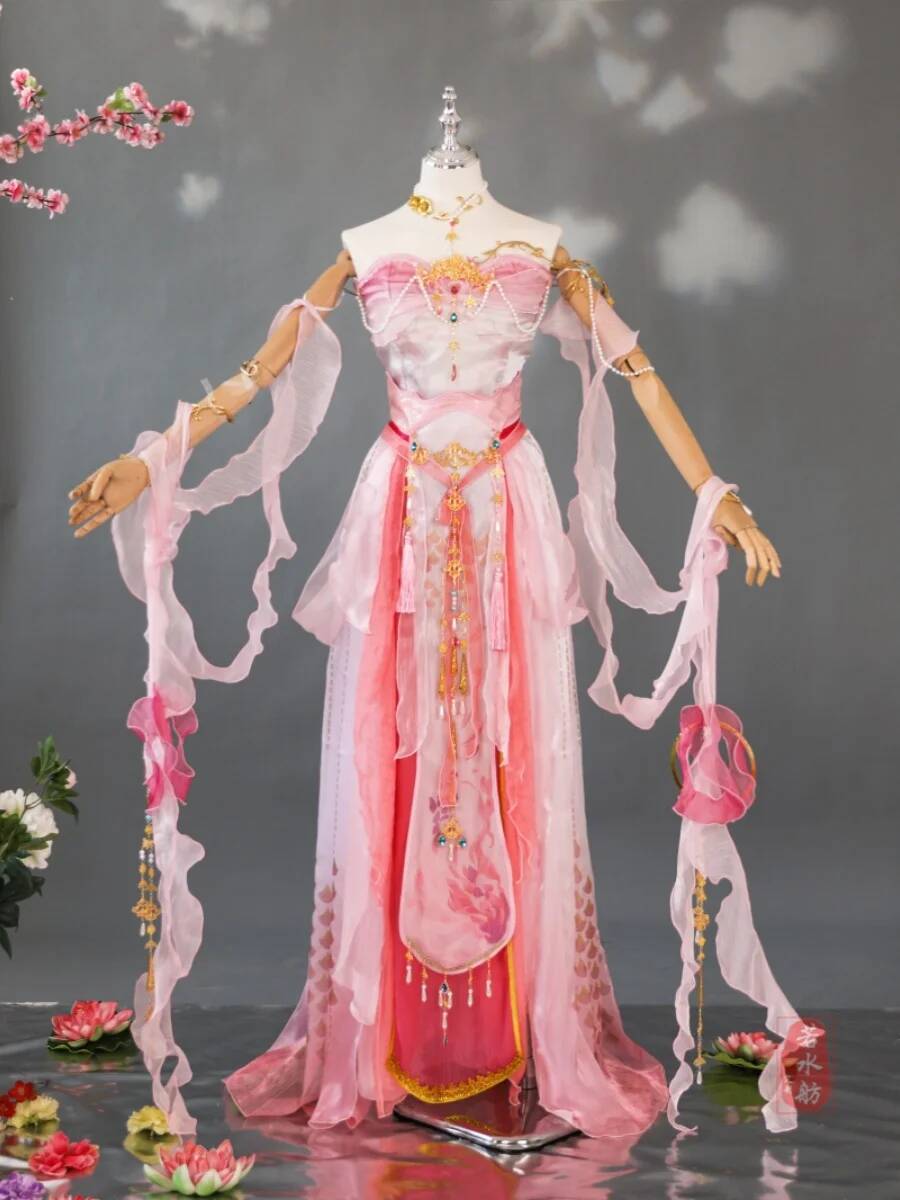 七秀東方神話：紅輝姉妹秀 ハロウィンコス コスプレ ピンクア - Anime Cosplay Pink のレビューと価格