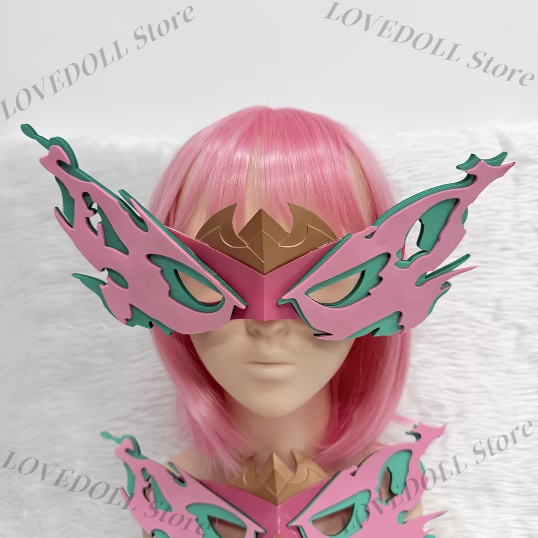 アニメ『原神』ヴァレサのコスプレ用フェイスマスク、漫画風マス - Anime Cosplay Face のレビューと価格