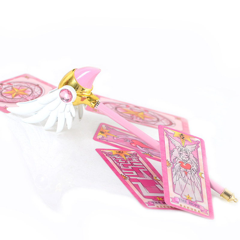カードキャプターさくら バードヘッド魔法の杖 中サイズ ピン - Anime Cosplay Easy のレビューと価格