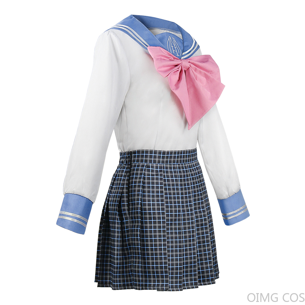 舞園さやかコスプレ衣装アニメスーパーダンガンロンパ女性制服ハ - Costume Anime Cosplay のレビューと価格