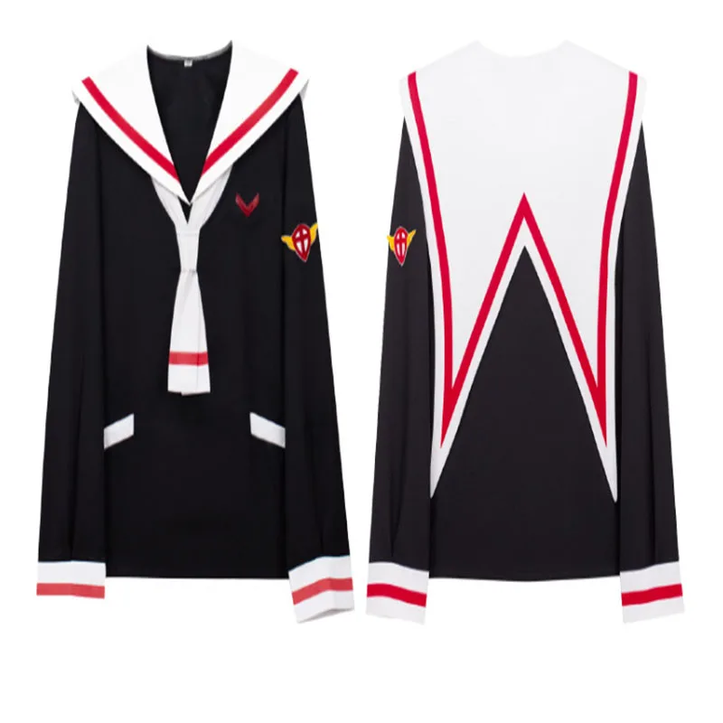 アニメさくらハロウィンコスプレ衣装学生服セット男の子と女の子 - Anime Cosplay Easy のレビューと価格