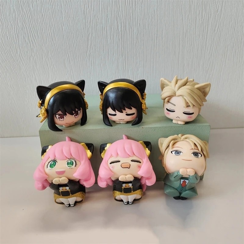 スパイファミリーアニメアクションフィギュア、ストラップキャッ - Anime Cosplay Yor Forger のレビューと価格