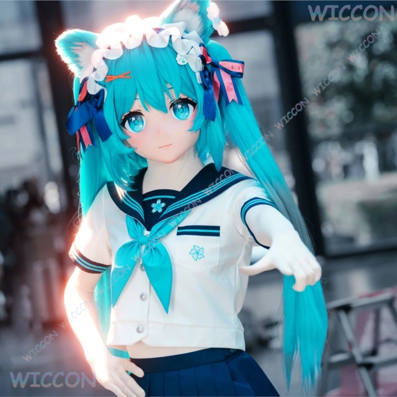 着ぐるみ女性用フェイスマスクアニメゲームコスプレヘッドベース - Anime Cosplay Face のレビューと価格
