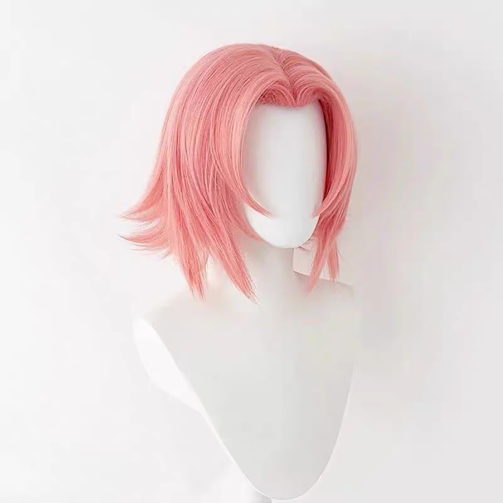 HAIRJOY 人工毛ウィッグ ピンクのハルノ・サクラ風コス - Anime Cosplay Easy のレビューと価格