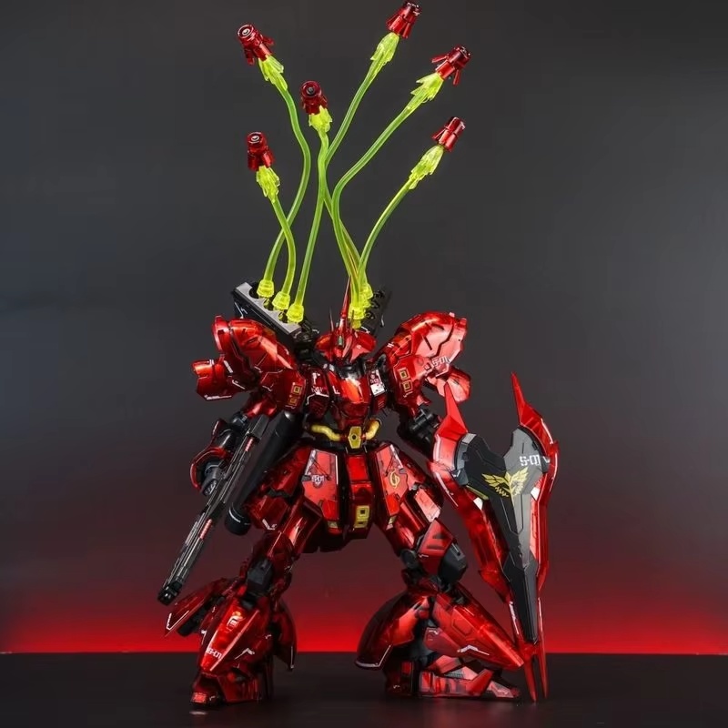 STAR サザビ 電気メッキ仕上げ 透明カラー RG 1/1 - Bandai Gundam Rg のレビューと価格