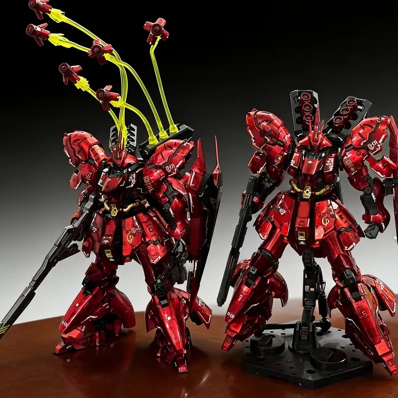 STAR サザビ 電気メッキ仕上げ 透明カラー RG 1/1 - Bandai Gundam Rg のレビューと価格